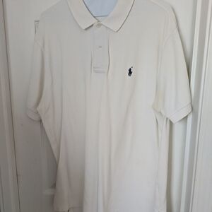 Polo by Ralph Lauren Men's White Polo Shirt